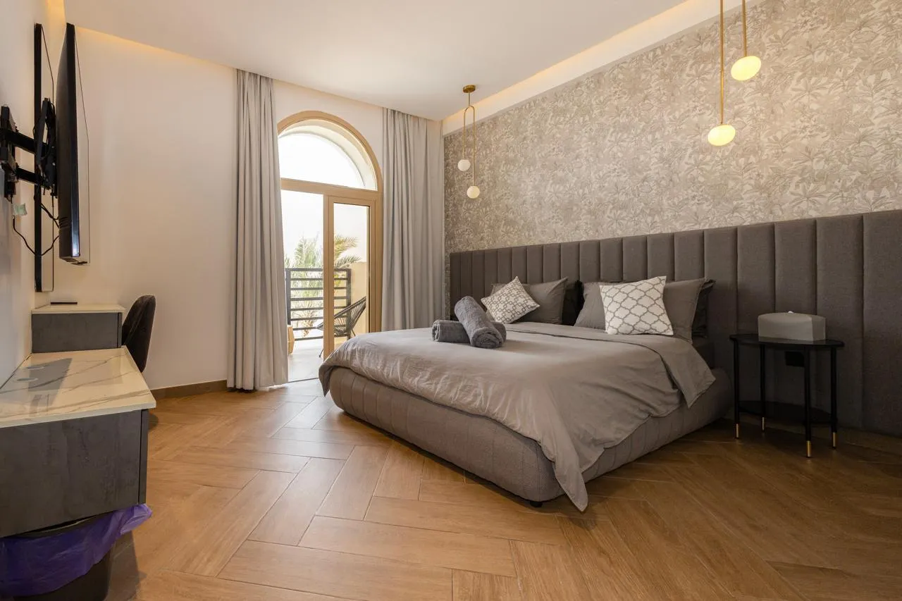 Chambre confortable et spacieuse